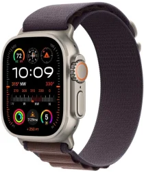 Originele Apple Watch Band - 1-9/SE/Ultra - 49MM/45MM/44MM/42MM Alpine Indigo S