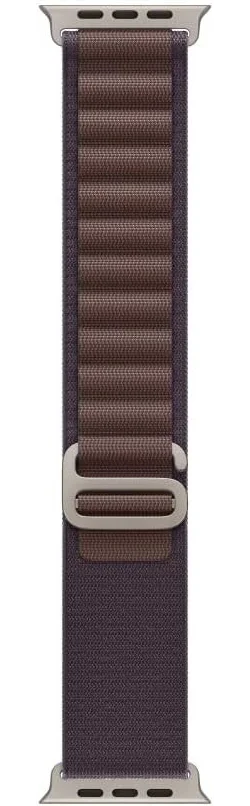 Origineel Apple Watch 1-9/SE/Ultra 49/45/44/42 Bandje Alpine Indigo L afbeelding 2