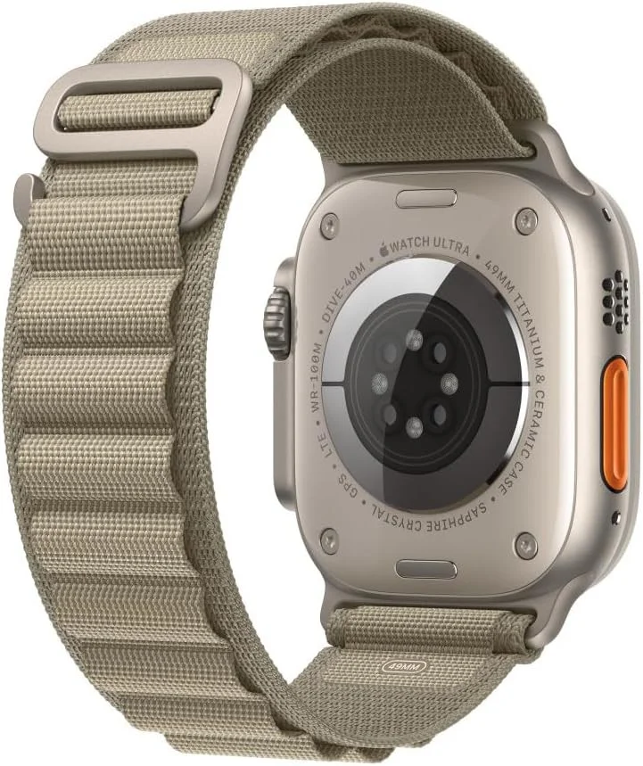 Originele Apple Watch Band - 1-9/SE/Ultra - 49MM/45MM/44MM/42MM  Alpine Olive S afbeelding 4