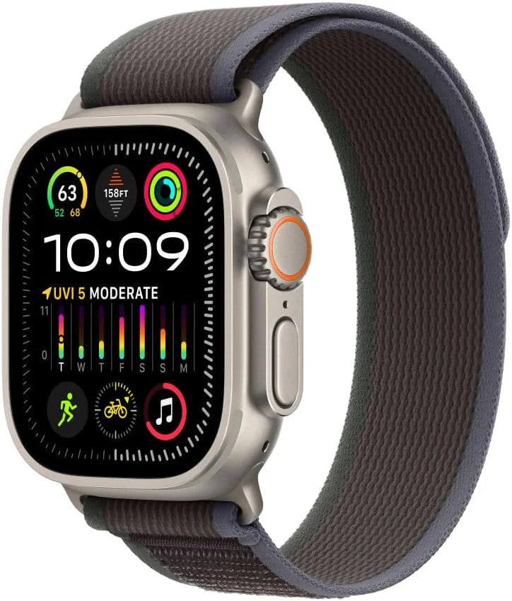 Originele Apple Watch Band - 1-9/SE/Ultra 49MM/45MM/44MM/42MM - Trail M/L Blauw afbeelding 1