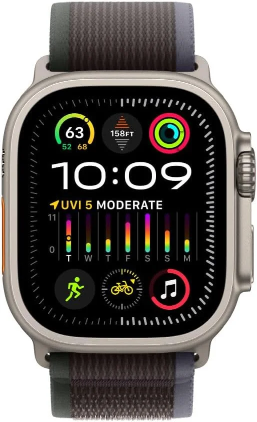 Originele Apple Watch Band - 1-9/SE/Ultra 49MM/45MM/44MM/42MM - Trail M/L Blauw afbeelding 3