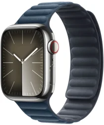 Origineel Apple Watch Bandje - 1-9/SE 41MM/40MM/38MM - FineWoven - M/L Blauw