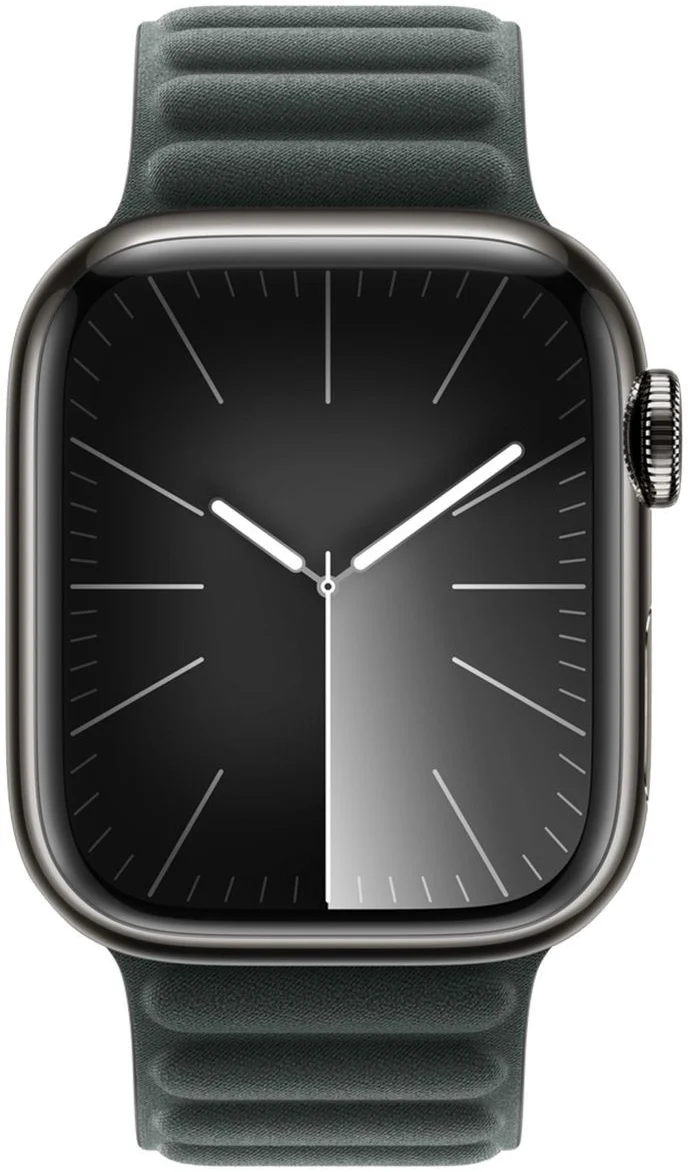 Origineel Apple Watch Bandje - 1-9/SE 41MM/40MM/38MM - FineWoven - S/M Groen afbeelding 2