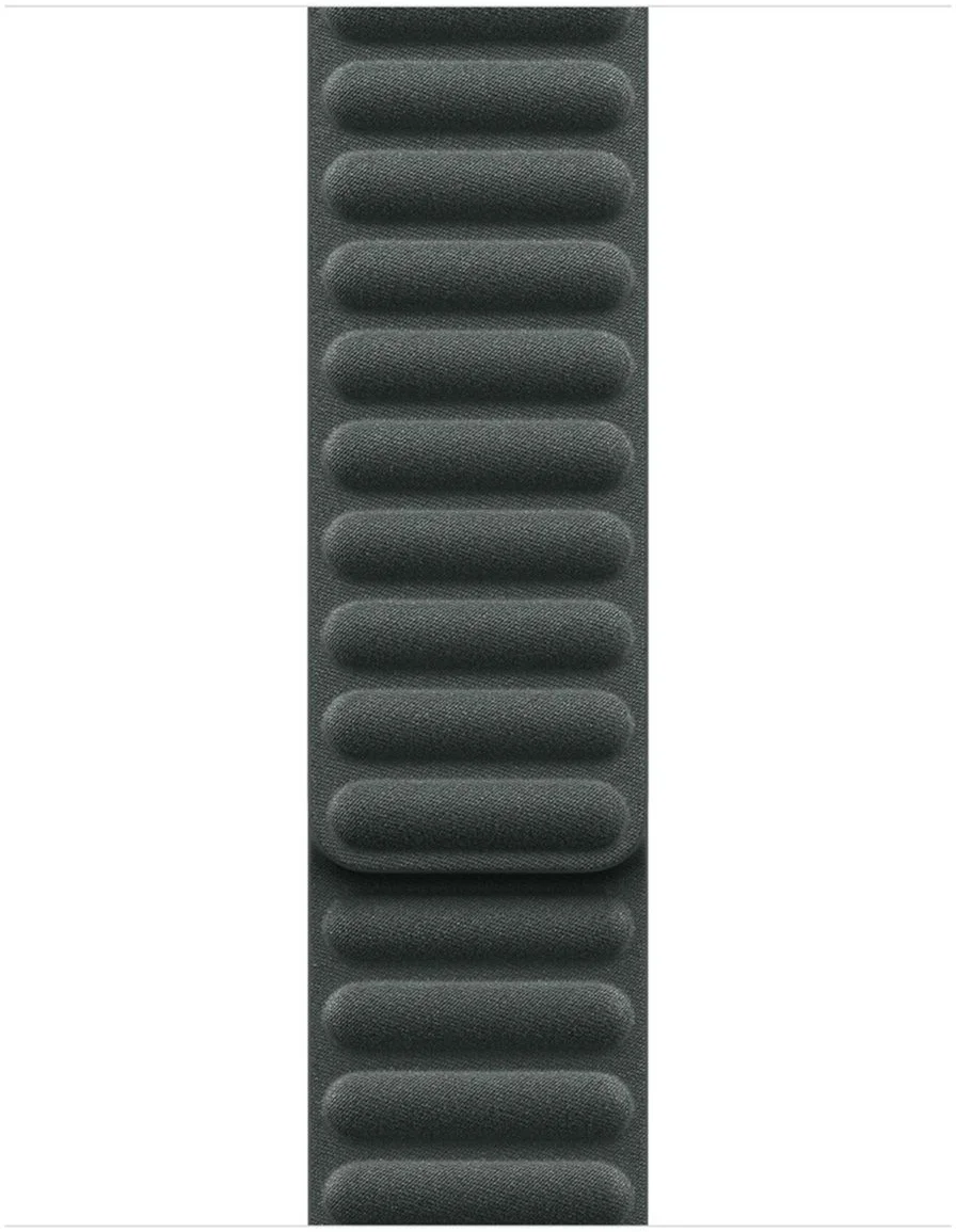 Origineel Apple Watch Bandje - 1-9/SE 41MM/40MM/38MM - FineWoven - S/M Groen afbeelding 3