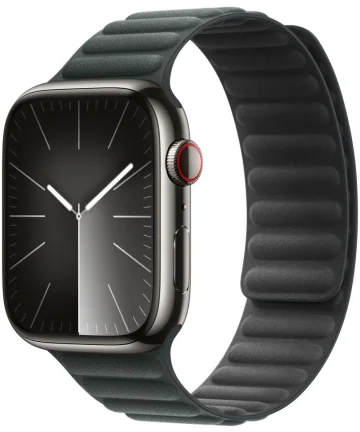 Originele Apple Watch Band - 1-9/SE/Ultra 49MM/45MM/44MM/42MM - Stof S/M Groen Bandjes