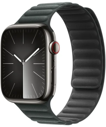 Originele Apple Watch Band - 1-9/SE/Ultra 49MM/45MM/44MM/42MM - Stof - M/L Groen Bandjes