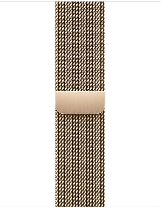 Origineel Apple Watch Bandje - 1-9/SE - 41MM/40MM/38MM - Milanees - Goud afbeelding 2