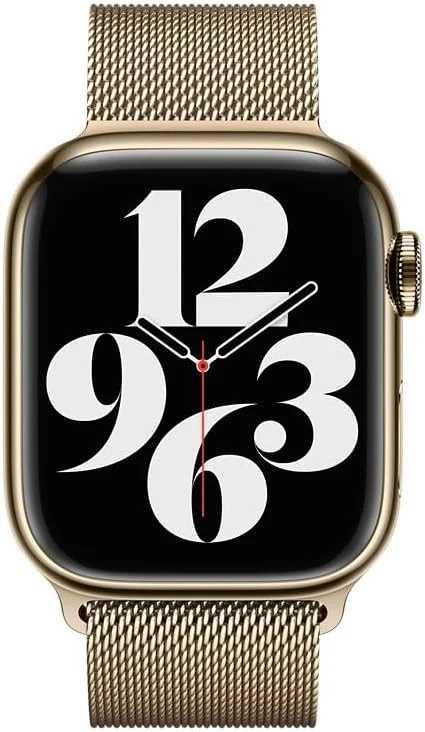 Origineel Apple Watch Bandje - 1-9/SE - 41MM/40MM/38MM - Milanees - Goud afbeelding 3