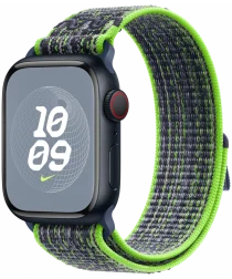 Origineel Apple Nike Sportbandje Apple Watch - 38MM/40MM/41MM - Groen Blauw