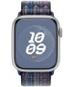 Origineel Apple Nike Sport Band Apple Watch 45MM Bandje Blauw/Oranje