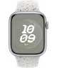 Origineel Apple Watch Sport Bandje - 1-9/SE 38MM/40MM/41MM - Nike - S/M Platinum