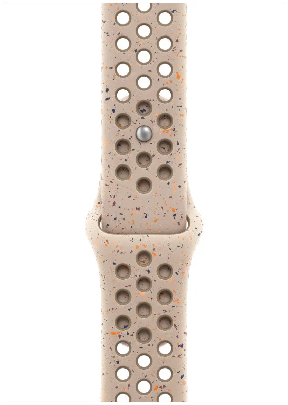 Origineel Apple Watch 1-9/SE 38/40/41MM Nike Sport Bandje S/M Beige afbeelding 2