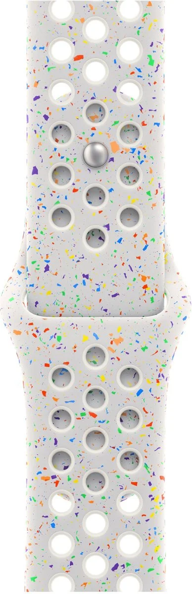 Originele Apple Watch Nike Band - 1-9/SE/Ultra 49MM/45MM/44MM/42MM - M/L - Wit afbeelding 3