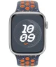 Origineel Apple Watch 1-9/SE/Ultra 49/45/44/42 Nike Band M/L Blauw