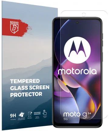 Rosso Motorola Moto G54 9H Tempered Glass Screen Protector Screen Protectors