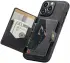 CaseMe JH-01 Apple iPhone 13 Pro Hoesje Magnetische Kaarthouder Zwart afbeelding 1