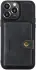 CaseMe JH-01 Apple iPhone 13 Pro Hoesje Magnetische Kaarthouder Zwart afbeelding 2