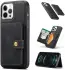 CaseMe JH-01 Apple iPhone 13 Pro Hoesje Magnetische Kaarthouder Zwart afbeelding 3