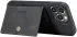 CaseMe JH-01 Apple iPhone 13 Pro Hoesje Magnetische Kaarthouder Zwart afbeelding 7