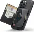 CaseMe JH-01 iPhone 14 Pro Max Hoesje Magnetische Kaarthouder Zwart afbeelding 1