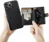CaseMe JH-01 iPhone 14 Pro Max Hoesje Magnetische Kaarthouder Zwart afbeelding 3