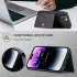 CaseMe JH-01 Apple iPhone 15 Pro Hoesje Magnetische Kaarthouder Zwart afbeelding 8