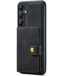 CaseMe JH-01 Samsung A13 5G Hoesje met Magnetische Kaarthouder Zwart