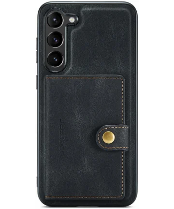 CaseMe JH-01 Samsung Galaxy S23 Hoesje Magnetische Kaarthouder Zwart Hoesjes