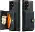 CaseMe JH-01 Samsung S23 Ultra Hoesje Magnetische Kaarthouder Zwart afbeelding 1