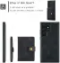 CaseMe JH-01 Samsung S23 Ultra Hoesje Magnetische Kaarthouder Zwart afbeelding 7