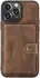 CaseMe JH-01 Apple iPhone 13 Hoesje met Magnetische Kaarthouder Bruin afbeelding 3