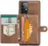 CaseMe JH-01 Samsung Galaxy A32 5G Hoesje Magnetische Pashouder Bruin afbeelding 2