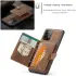 CaseMe JH-01 Samsung Galaxy A32 5G Hoesje Magnetische Pashouder Bruin afbeelding 3