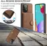 CaseMe JH-01 Samsung Galaxy A32 5G Hoesje Magnetische Pashouder Bruin afbeelding 4