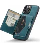 CaseMe JH-01 Apple iPhone 15 Pro Hoesje Magnetische Kaarthouder Blauw