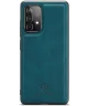 CaseMe JH-01 Samsung Galaxy A32 5G Hoesje Magnetische Pashouder Blauw