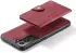 CaseMe JH-01 Samsung Galaxy S22 Hoesje Magnetische Kaarthouder Rood afbeelding 14