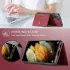CaseMe JH-01 Samsung Galaxy S22 Hoesje Magnetische Kaarthouder Rood afbeelding 5