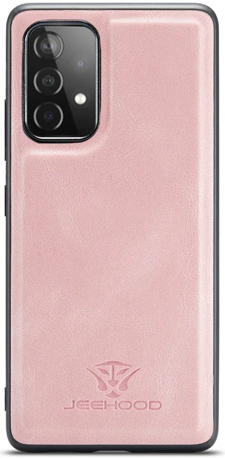 CaseMe JH-01 Samsung Galaxy A33 Hoesje Magnetische Kaarthouder Roze afbeelding 10