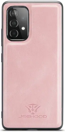 CaseMe JH-01 Samsung Galaxy A33 Hoesje Magnetische Kaarthouder Roze afbeelding 10