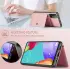 CaseMe JH-01 Samsung Galaxy A33 Hoesje Magnetische Kaarthouder Roze afbeelding 4