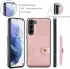 CaseMe JH-01 Samsung Galaxy S23 Hoesje Magnetische Kaarthouder Roze afbeelding 6