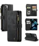 CaseMe C30 Apple iPhone 13 Hoesje Pasjeshouder Book Case Zwart