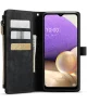 CaseMe C30 Samsung Galaxy A23 Hoesje Pasjeshouder Book Case Zwart