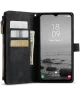 CaseMe C30 Samsung Galaxy A24 Hoesje Pasjeshouder Book Case Zwart