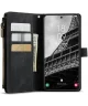 CaseMe C30 Samsung Galaxy S23 Hoesje Pasjeshouder Book Case Zwart