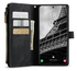 CaseMe C30 Samsung Galaxy S23 Hoesje Pasjeshouder Book Case Zwart afbeelding 10