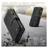 CaseMe C30 Samsung Galaxy S23 Hoesje Pasjeshouder Book Case Zwart afbeelding 16