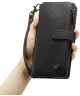 CaseMe C30 Samsung S23 Ultra Hoesje Pasjeshouder Book Case Zwart