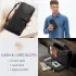 CaseMe C30 Samsung S23 Ultra Hoesje Pasjeshouder Book Case Zwart afbeelding 7